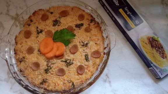 Cara Bikin Spaghetti Kentang Panggang, Buatnya Mudah, Rasanya Mewah!