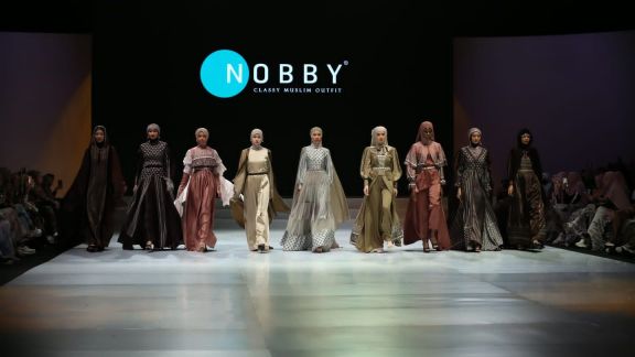 Usung Tema Spirit of Ramadan, NOBBY Unjuk Gigi Perdana di Indonesia Fashion Week 2023