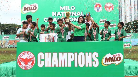 Bangkitkan Semangat Sepak Bola Anak Indonesia, Milo Gelar National Championship 2023, Intip Yuk!