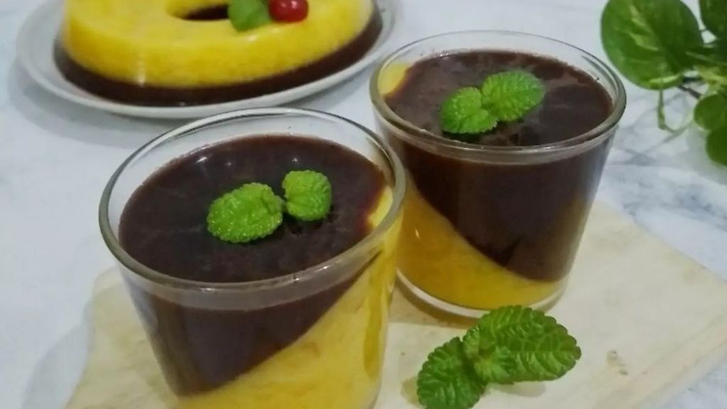 Cara Bikin Puding Pumpkin Coklat, Manis, Legit, Lembut Banget!