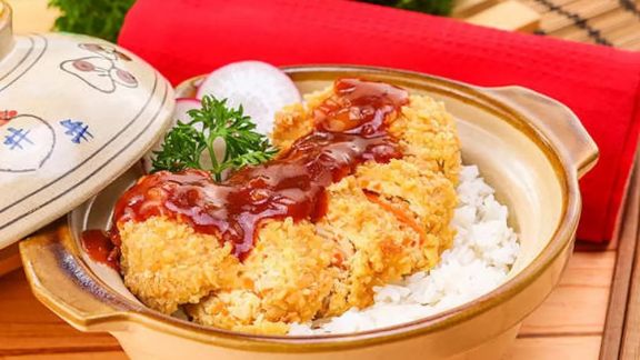 Resep  Tempe Katsu Siram Saus BBQ, Buatnya Mudah Rasanya Super Mewah