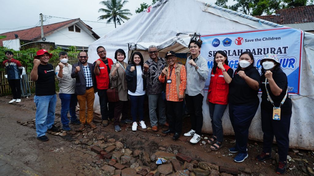 P&G Bareng Save the Children Lakukan Aksi Tanggap Darurat di Cianjur Lewat 3 Program Utama, Intip Yuk!