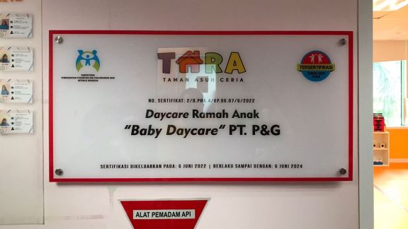 Peduli Anak Para Pekerja, P&G Jakarta Plant Sediakan Daycare Gratis, Intip 6 Fasilitasnya Nih Moms!