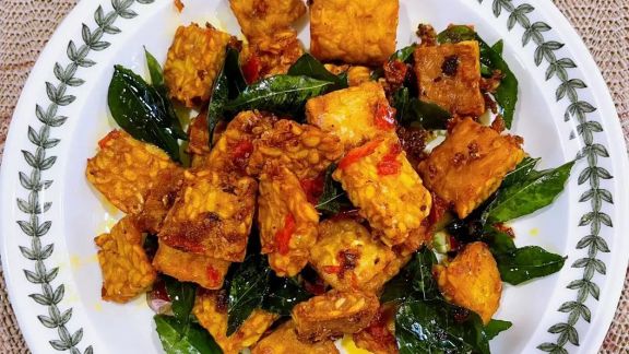 Resep Tempe Goreng Daun Kari, Santap dengan Nasi Hangat, Maknyus!
