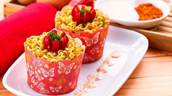 Resep Muffin Mie Panggang, Camilan Enak untuk Teman Belajar Si Kecil