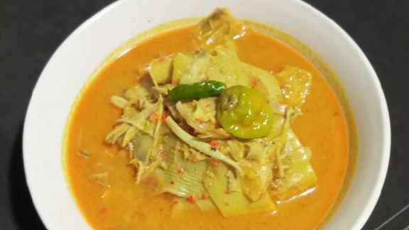 Cara Bikin Gulai Jantung Pisang, Gurih, Pedas, Rasanya Lumer di Mulut