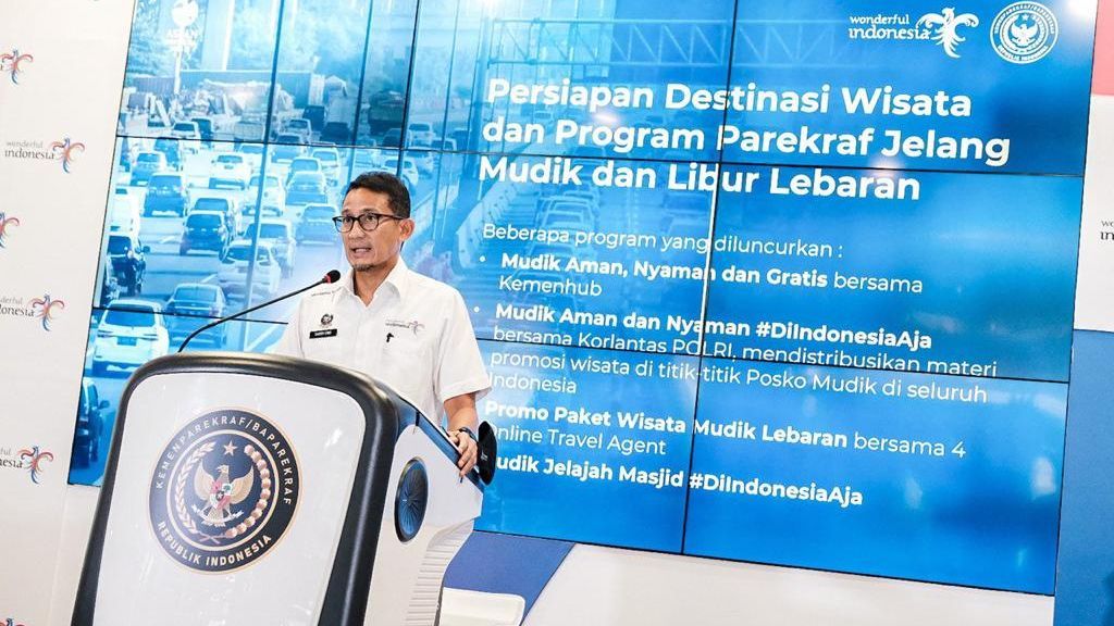 Jelang Libur Lebaran 2023, Kemenparekraf Ajak Pelaku Usaha Berikan Layanan Terbaik, Seperti Apa?