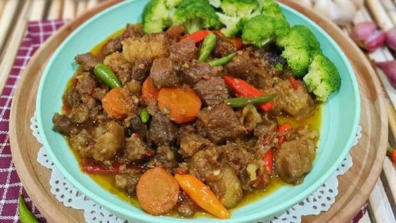 Resep Oseng Mercon Tetelan Sapi, Manis, Gurih, Pedas, Bikin Nagih