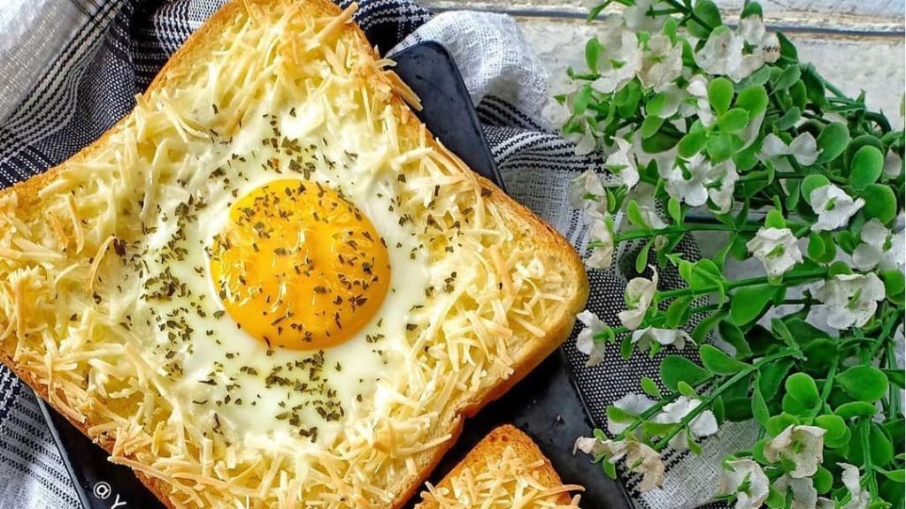 Resep Roti Panggang Telur Keju, Sarapan Praktis Anti Ribet untuk Si Kecil