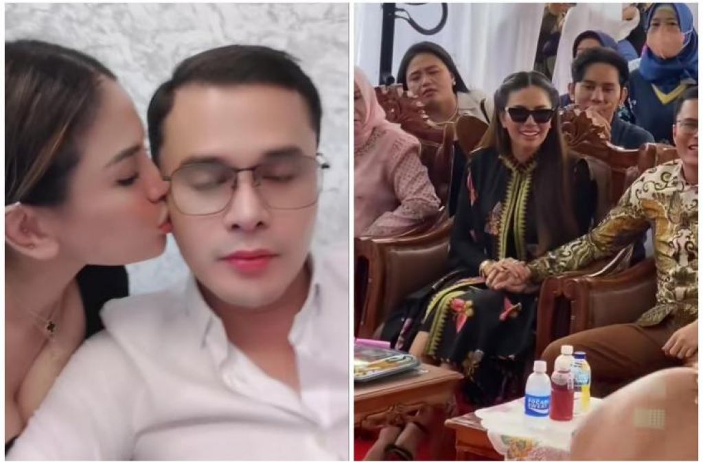 Momen Nikita Mirzani Dan Oky Pratama Pegang Paha Hingga Ciuman Jadi