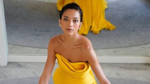 Intip Gaun Emas dan Tembaga yang Dipakai Putri Marino di Cannes Film Festival 2023, Berhasil Tonjolkan Karakter Sebagai Aktris Bersinar!
