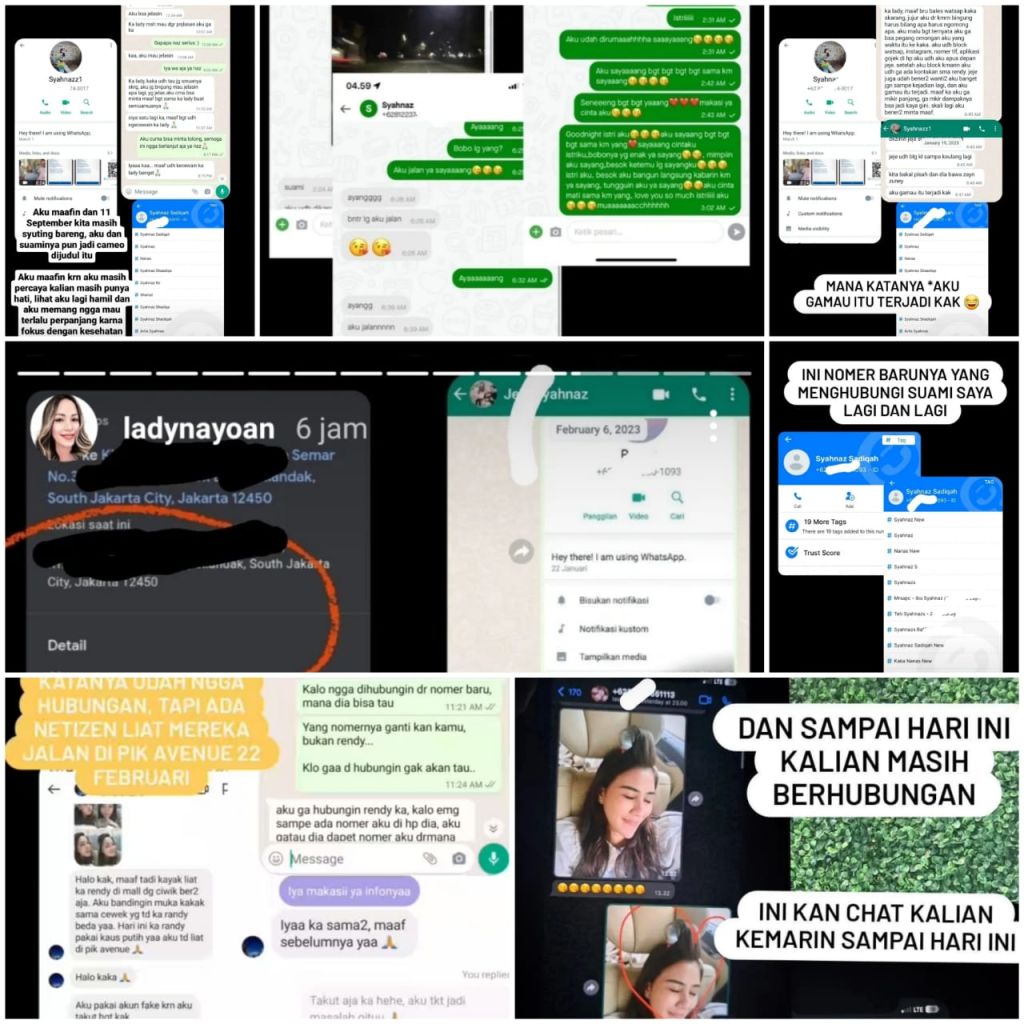 Istri Rendy Kjaernett Bongkar Chat Mesra Suaminya Dengan Syahnaz