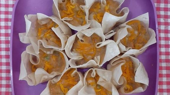 Resep Dimsum Sapi, Kenyal, Gurih, Cocol Saus Sambal Uenak Banget!