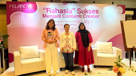 Rahasia Sukses Jadi Content Creator dengan Personal Branding Bersama Felancy, Dibimbing Lewat Program Percaya Wanita