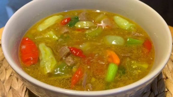 Resep Garang Asem Daging untuk Makan Siang, Rasanya Gurih dan Pedas, Awas Bikin Nasi Cepat Habis!