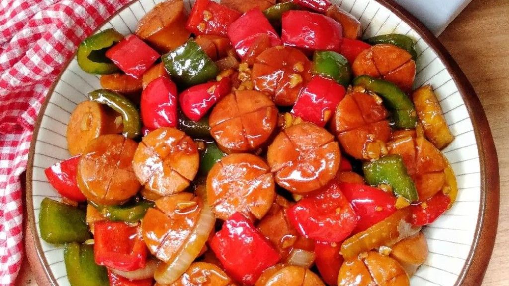 Resep Sosis Tumis Paprika Super Simpel, Cocok Nih Dimasak Ketika Moms Kesiangan, Rasanya Gak Bakal Mengecewakan!