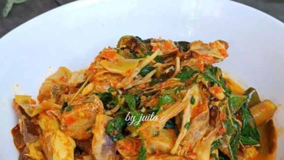 Resep Jantung Pisang Rica Kemangi, Rasanya Nampol, Cocok Banget Buat Si Pecinta Pedas!