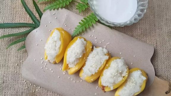 Gak Kalah Enak dari Mango Sticky Rice, Cusss Cobain Jackfruit Sticky Rice, Legit dan Gurihnya Menggoyang Lidah, Mudah Lho Masaknya!