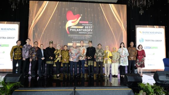 Gaungkan Semangat Wirausaha Demi Peningkatan Kesejahteraan Sosial, Warta Ekonomi Helat Indonesia Best Philanthropy Award 2023