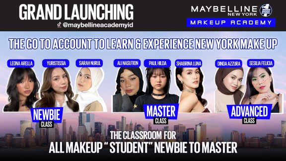 Maybelline Makeup Academy: Platform Upskilling Makeup Gratis di TikTok untuk Semua Tingkatan Keahlian, Tertarik untuk Gabung Beauty?