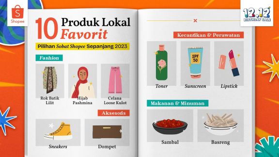 Jelang Akhir Tahun, Shopee Bagikan 10 Hadiah Produk Lokal Favorit Masyarakat di Kampanye 12.12 Birthday Sale, Promonya Gede Banget!