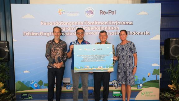 Gandeng Re>Pal, PT Frisian Flag Indonesia (FFI)memanfaatkan palet daur ulang untuk praktik bisnis yang ramah lingkungan