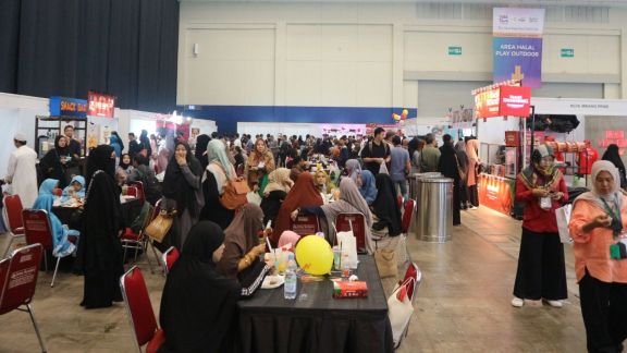 Banyak Promo Spesial, Halal Fair-Halal Indonesia International Trade Show 2023 Banjir Pengunjung, Cuss Datangi Sekarang!