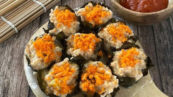 Umami Banget Rasanya, Cusss Moms Kepoin Resep Siomay Nori yang Padat Daging, Awas Bikin Nagih!