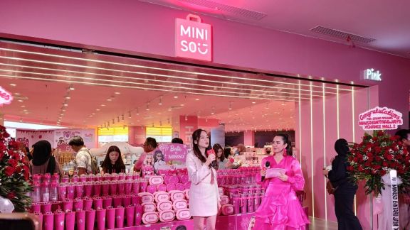 Intip Koleksi Produk di Miniso Pink yang Ada di Bintaro Jaya Xchange Mall2, Semuanya Serba Merah Muda?