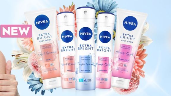 Nivea Hadirkan Body Serum dan Deodorant Spray yang Mencerahkan dengan Aroma Parfum Premium, Intip Yuk Beauty!