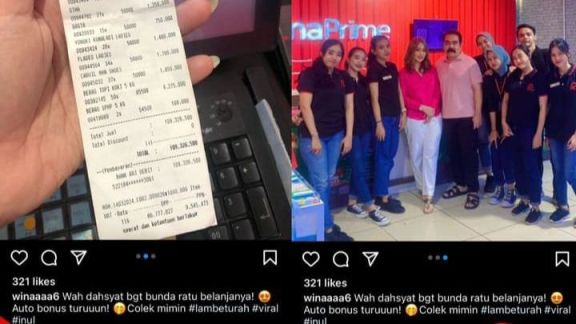 Karyawan Ramayana Spill Bill Inul Belanja Berani Rogoh Kocek hingga Rp100 Juta, THR UMR Minggir Dulu!