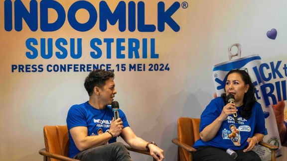 Teknologi AI di Indomilk Steril Bikin Beauty Minum Susu Lebih Semangat 'Ditemani' Ariel