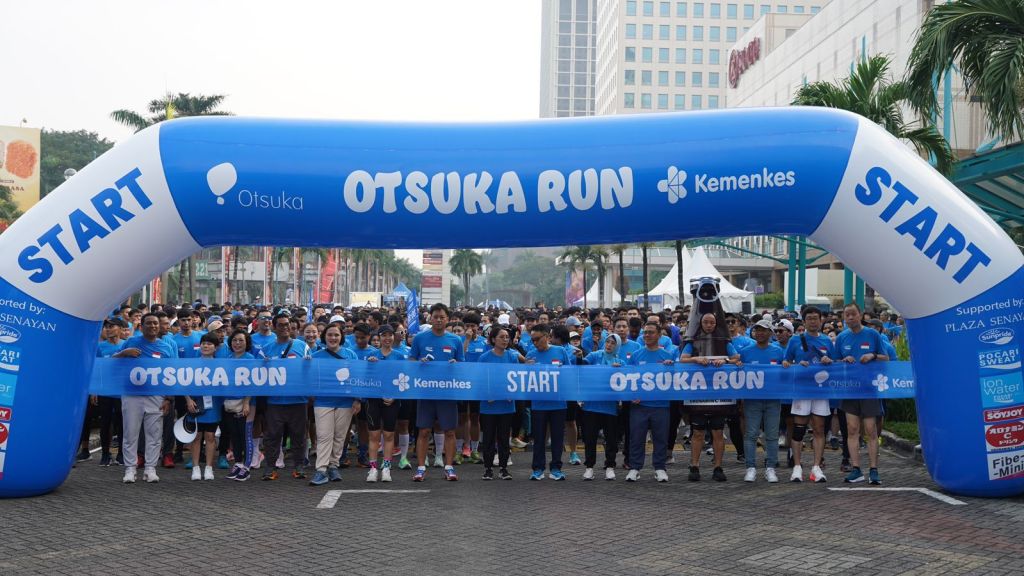 Jalankan Kegiatan Otsuka Run 2024 untuk Program Kesehatan Pekerja, Kemenkes Apresiasi Otsuka Group