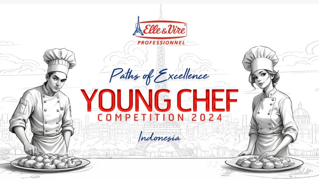 Tiga Pemenang Kreasi Marble Cake dan Dessert  di Kompetisi Young Chef Competition 2024 Elle & Vire Professionnel Dapat Hadiah Ini...