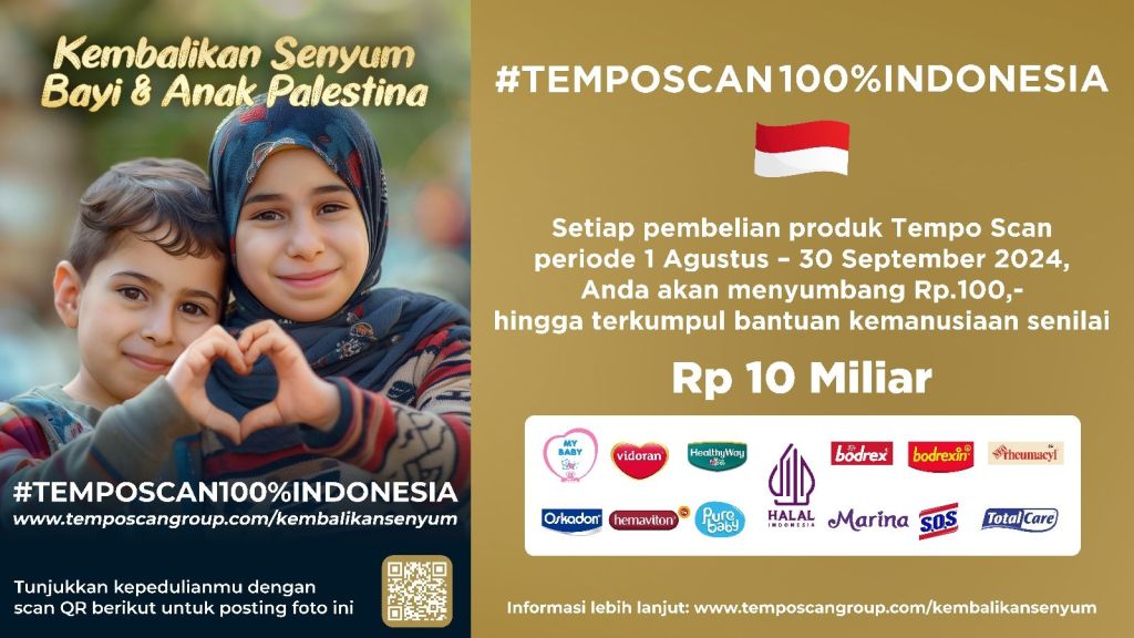 Mengintip Program Kepedulian dari Tempo Scan untuk Bayi dan Anak palestina