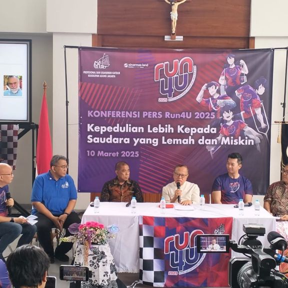 PUKAT Keuskupan Agung Jakarta Gelar Charity Run Bertajuk Run4U untuk Kuatkan Komitmen Kepedulian, Intip Harganya!