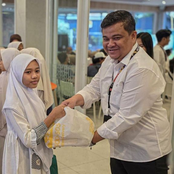 Hokben Kolaborasi dengan BSI Syariah Meriahkan Bulan Suci Ramadan Galakkan Program Sosial untuk Anak Yatim dan Dhuafa
