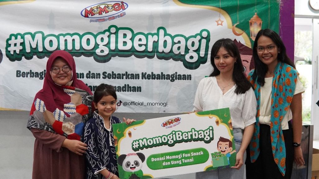 Momogi Gandeng Artis Cilik Mazaya Amania Ciptakan Momen Berbagi Ramadan Penuh Keceriaan, Kuatkan Komitmen untuk Dampak Sosial!