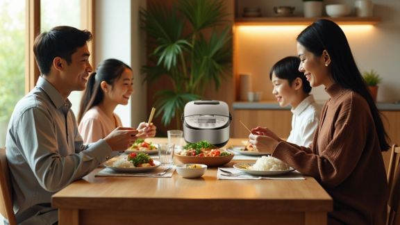 Tips Masak Nasi Rendah Kalori dengan Rice Cooker, Dijamin Bikin Ketagihan Hidup Sehat!