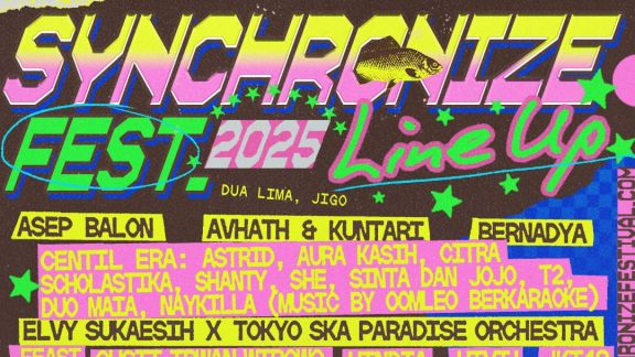 Synchronize Fest 2025 Umumkan Lineup Spektakuler: Dari Elvy Sukaesih x Tokyo Ska Paradise hingga Centil Era!