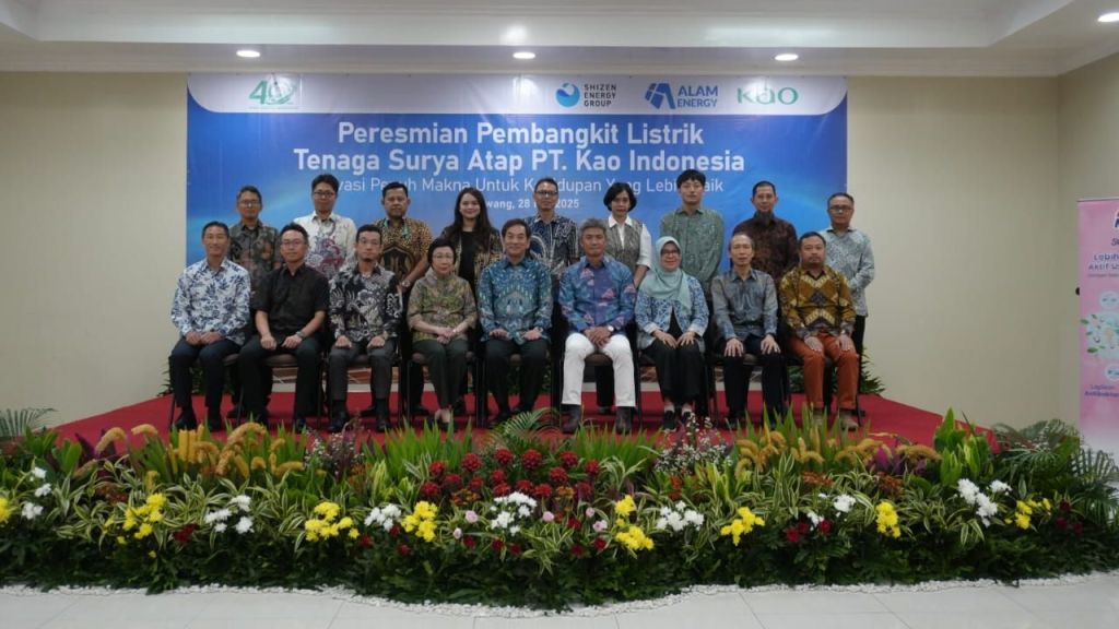 Kao Indonesia Resmikan PLTS Mandiri di Karawang, Dorong Gaya Hidup Berkelanjutan bagi Perempuan dan Keluarga