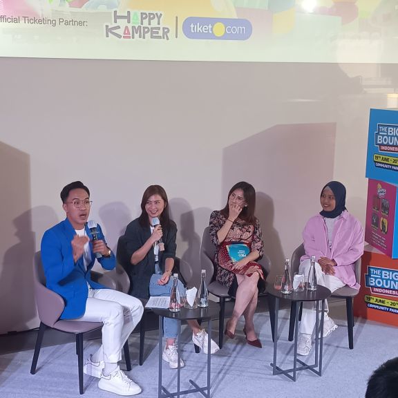 The Big Bounce Indonesia, Taman Lompat Raksasa yang Bikin Anak Cerdas, Dewasa Lupa Stres!