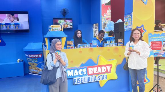 Macsready Gebrak PRJ 2025! Macaroni Keju Sehat, Siap Saji, Tanpa Pengawet Bikin Anak Lahap & Ibu Tenang