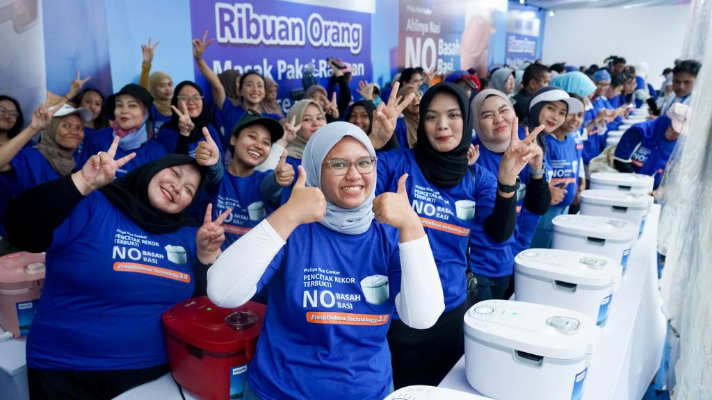 Inovasi Philips dalam Memasak Nasi yang Pecahkan Rekor dan Masalah Dapur, Moms Sudah Tahu Belum?