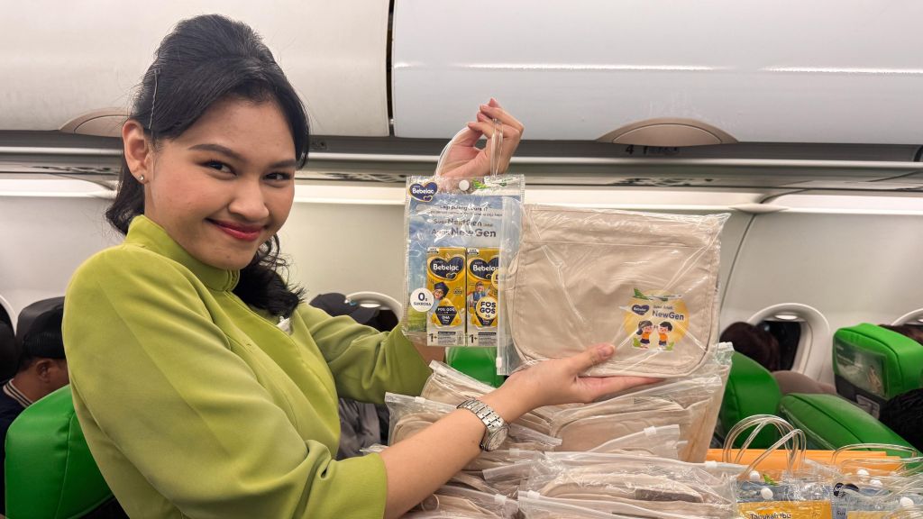 Anak Dapat Susu & Hadiah di Udara! Ini Kolaborasi Bebelac dan Citilink Sambut Musim Sekolah