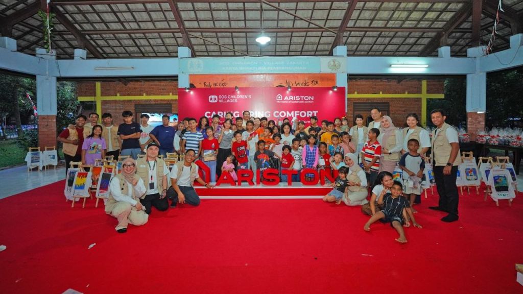 Hangatnya Teknologi, Ariston Hadirkan Kepedulian di SOS Village