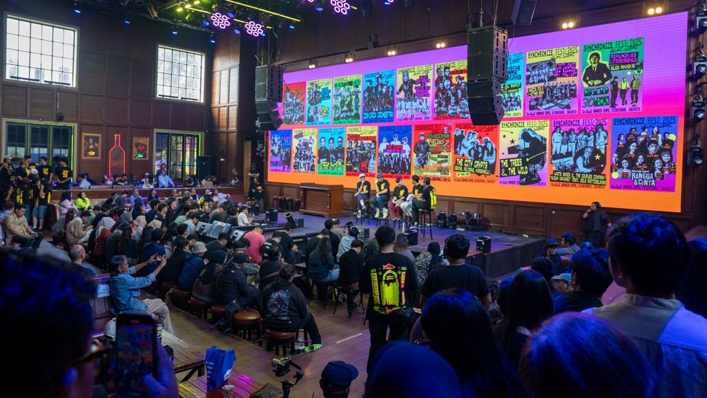 Synchronize 2025 Satukan Musik dan Seni Rupa di Jakarta, Seru Abis!