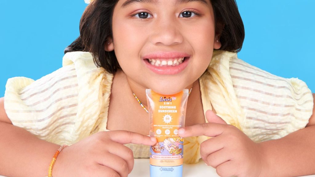 Si Kecil Pun Butuh Sunscreen, Amara Gaungkan Pentingnya Proteksi Dini