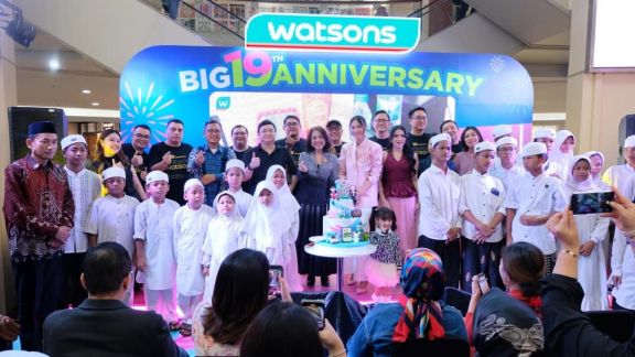 Rayakan Ulang Tahun ke-19 Watsons Hadirkan Produk Eksklusif Nih Moms, Kepoin Yuk