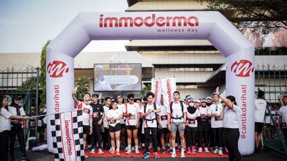 Immoderma Dorong Kesadaran Kesehatan Holistik Lewat Fun Run 5K